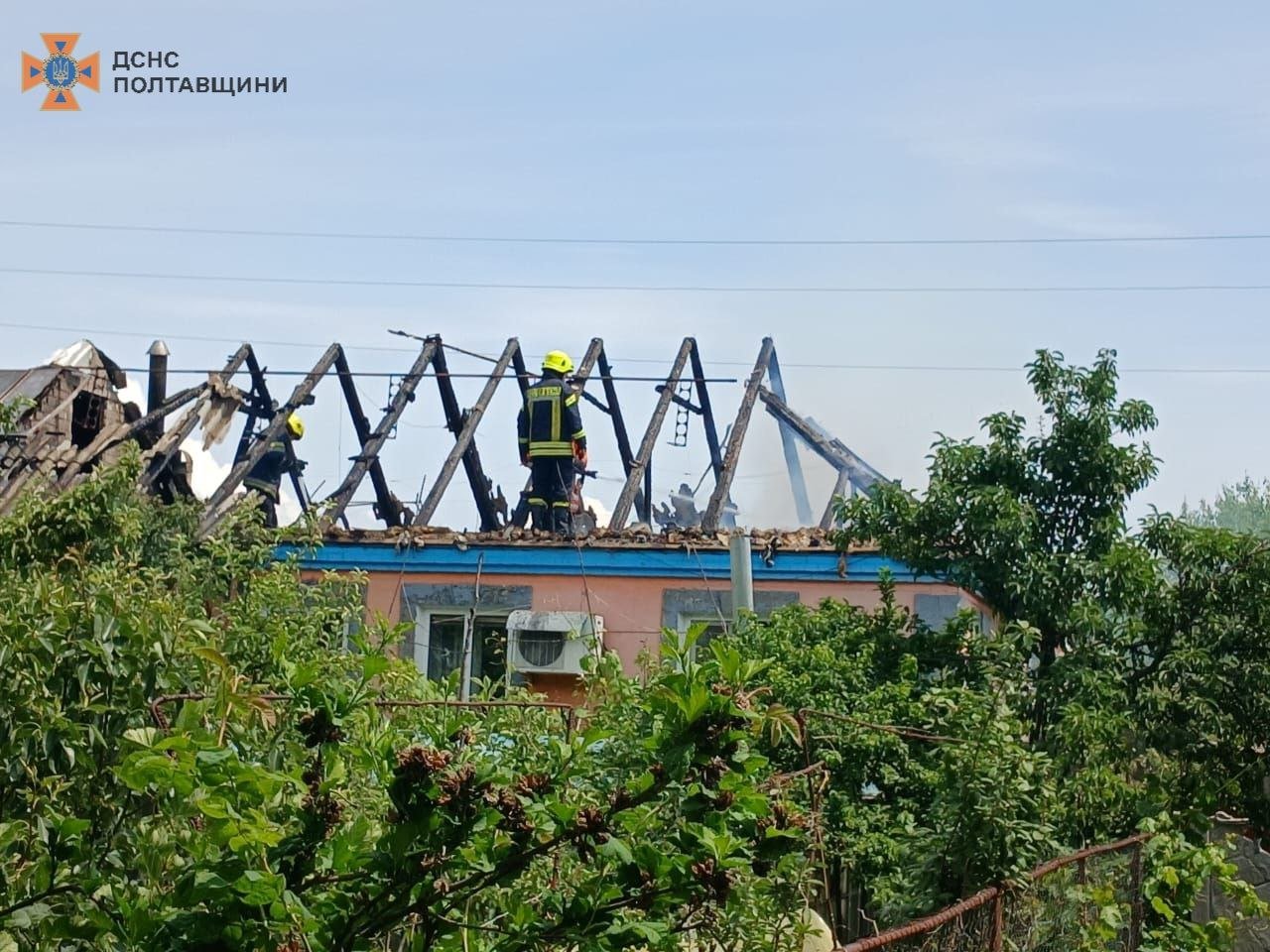 Велика пожежа у Кременчуці: врятовано житловий будинок