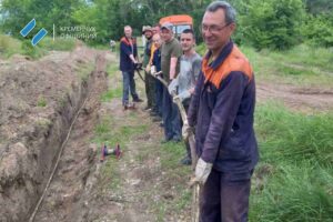 Оновлення кабельної мережі на каналізаційних спорудах у Кременчуці
