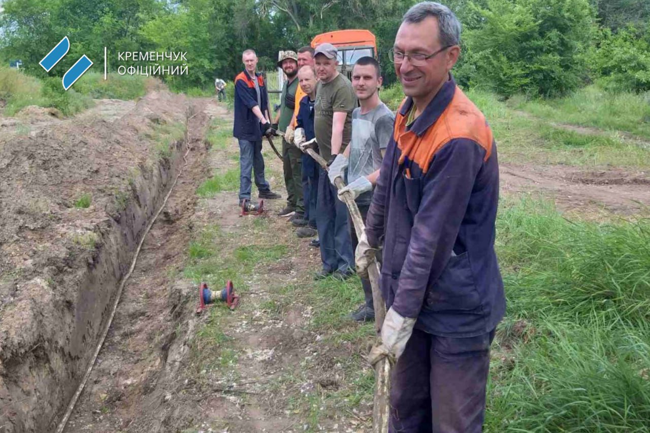 Оновлення кабельної мережі на каналізаційних спорудах у Кременчуці