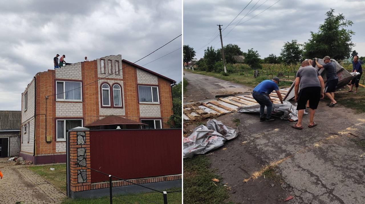 Наслідки негоди: тисячі без світла у Полтавській області