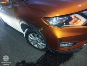 Аварія за участю п’яного водія сталася в Кременчуці