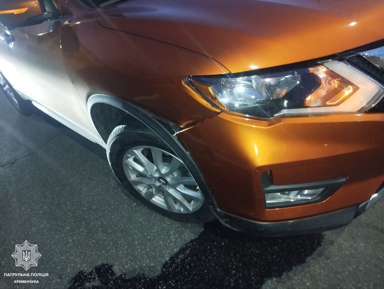 Аварія за участю п’яного водія сталася в Кременчуці