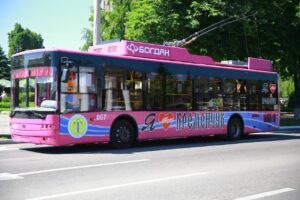 Частково зупинені тролейбуси у Кременчуці через підтоплення