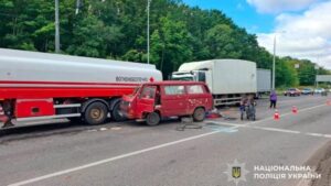 Зіткнення на в’їзді до Полтави: є постраждалі