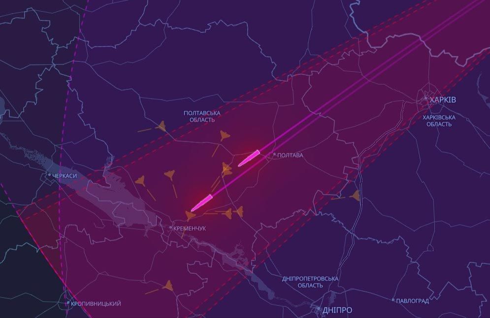 Нічні атаки на Полтавщину: деталі обстрілів