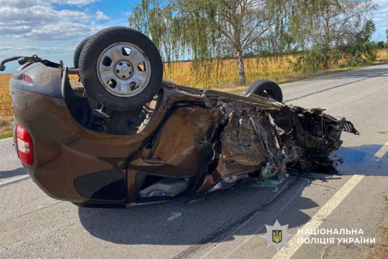 Аварія на Миргородщині: водії в лікарні