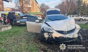 ДТП у Миргороді: постраждала молода водійка