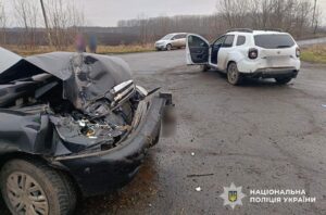 Аварія на Полтавщині: травми отримала водійка кросовера