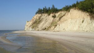 Масштабне берегоукріплення на Кременчуцькому водосховищі