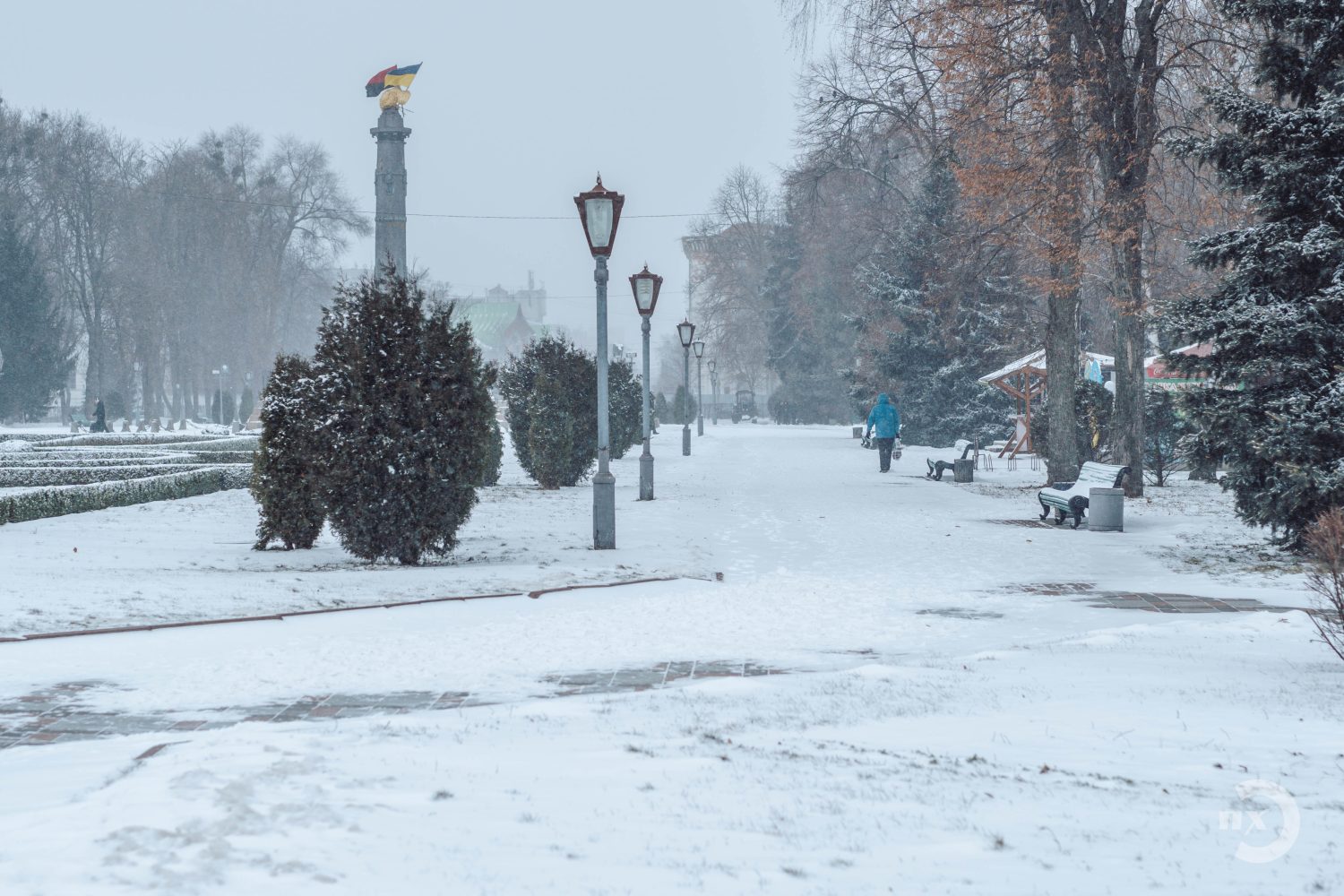Прогноз погоди на вихідні: сніг з дощем у Полтаві