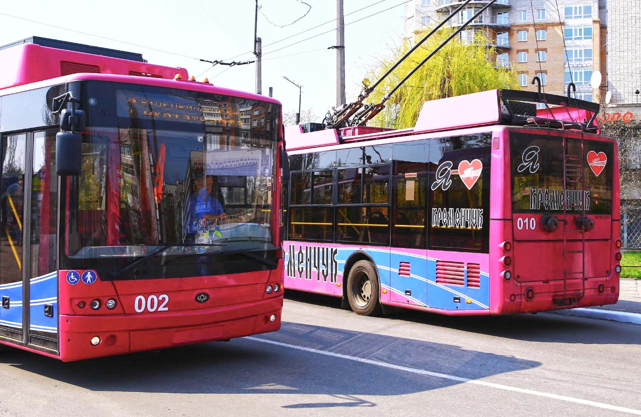 Тролейбуси в Кременчуці та Полтаві працюватимуть під час відключення світла