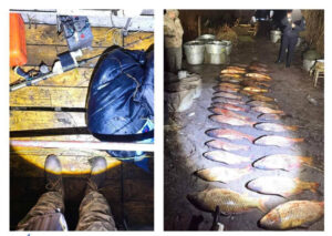 Нічна риболовля з незаконним обладнанням на Полтавщині: затримано браконьєрів