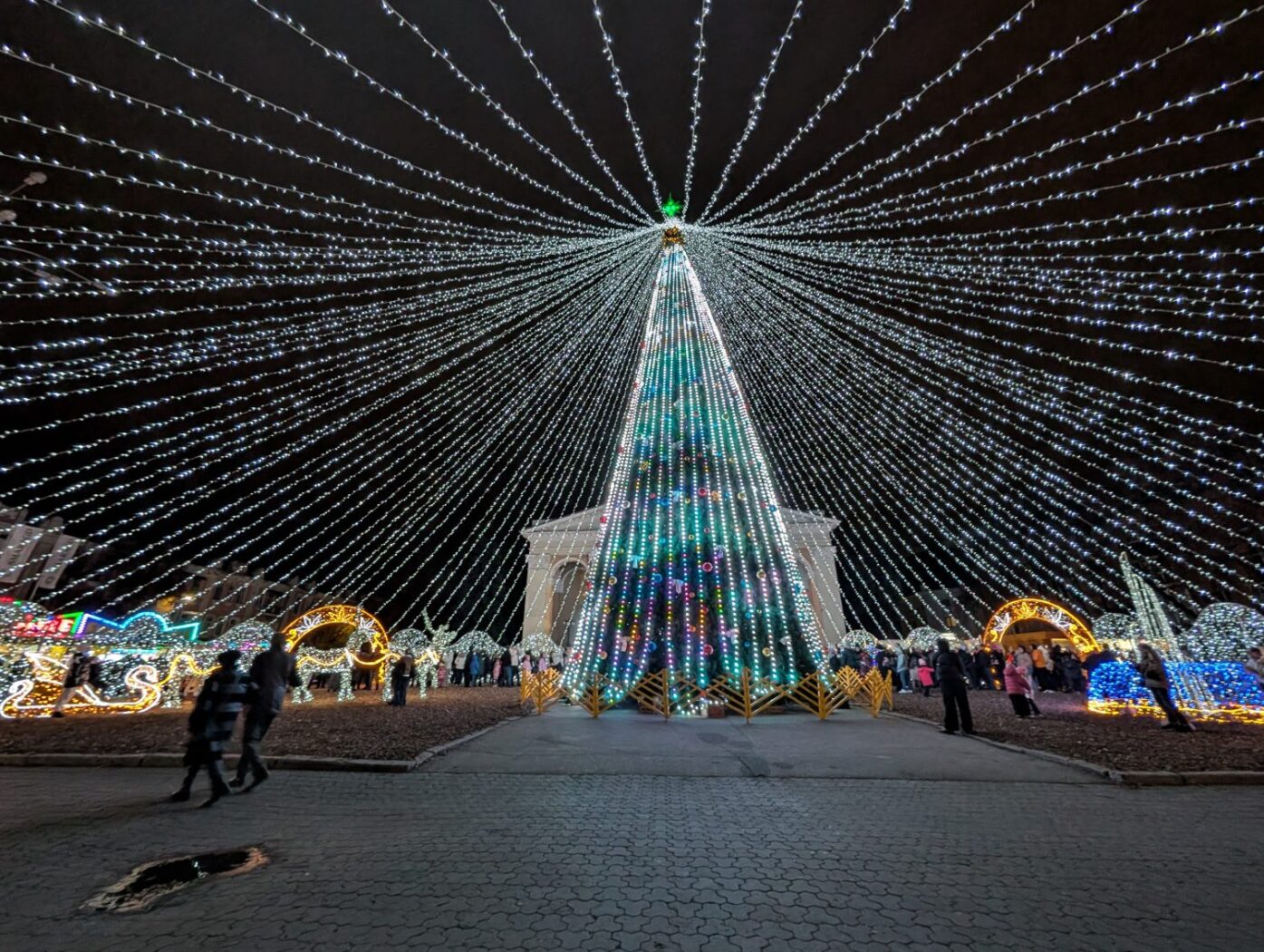 Головна ялинка Полтави працюватиме від генератора на свята