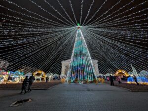 Головна ялинка Полтави працюватиме від генератора на свята