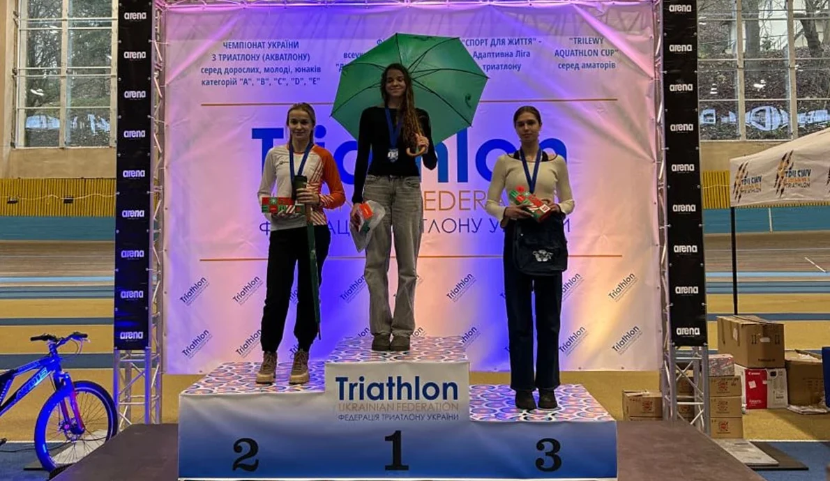 Триумф полтавських спортсменів на чемпіонаті з триатлону