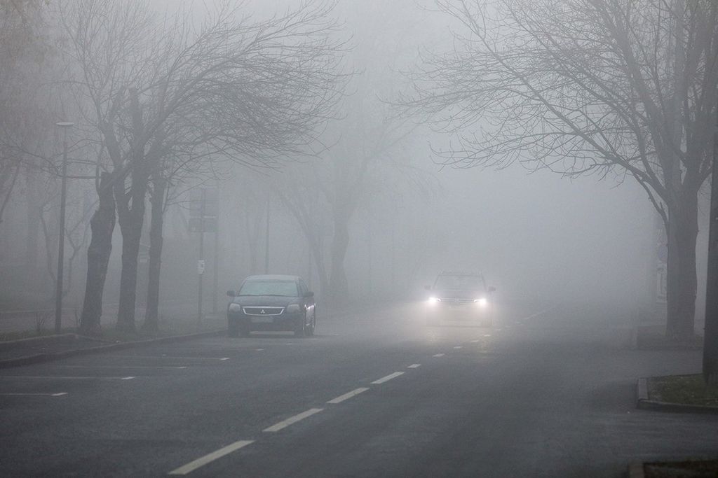 У Полтаві оголошено жовтий рівень небезпеки через туман