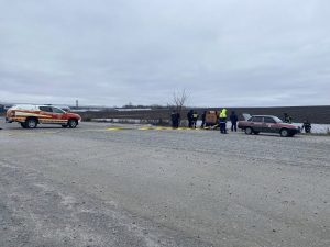 Обмеження руху на Полтавщині через підтоплення дороги