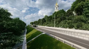 Завершено початковий ремонт на серпантині в Полтаві