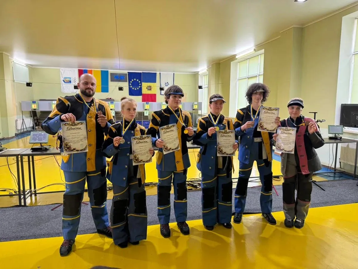 Полтавські стрільці здобули п’ять медалей у чемпіонаті України