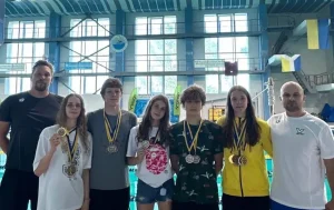Полтавські плавці вибороли 17 медалей на національному чемпіонаті
