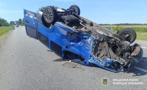 Аварія біля Полузір'я: госпіталізовано двох жінок